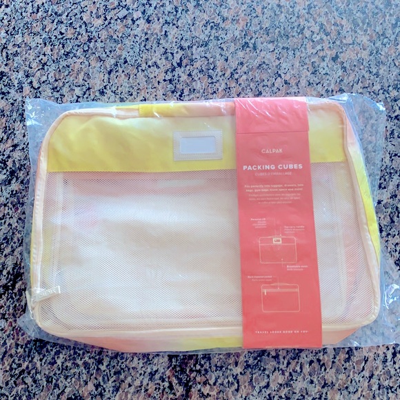 Calpak Other - NWT CALPAK set of 3 Packong Cubes in Sorbet